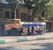 عکسی ترسناک از معضل بیآبی در تهران