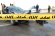 مینیبوس واژگون شد؛ ۳ کشته و ۱۷ مصدوم در بزرگراه کردستان / برخورد مرگبار با پژو و کیا / ۱۵ سرنشین در مینیبوس محبوس شدند