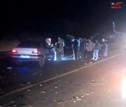 تصادف زنجیرهای ۶ خودرو در جاده دامغان ـ سمنان؛ یک کشته و ۱۹ مصدوم